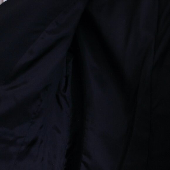 Lafayette 148 Black Wool Long Sleeve Front Pockets Snap Front Buttons Blazer - Picture 11 of 11